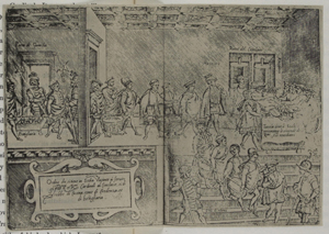BANQUET OF CARDINALS : SCAPPI'S OPERA, 1570.
