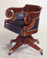Russell Senate Office Building Round Arm Swivel Chair