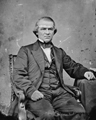 Senator Andrew Johnson member of the Joint Committee on the Conduct of War.