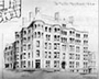 Drawing of Maltby Building in Washington D.C.