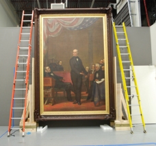 Frame and Painting Reunited
