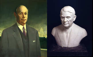Senators Robert Taft and Alben Barkley
