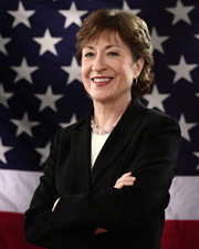 Photo of Senator Susan M. Collins
