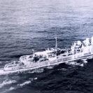 Photo: USS Parrott (DE 218), circa early 1944.   NHHC Photograph Collection, NH 68310.