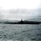 Photo: USS Gudgeon (SS 211) off San Francisco Bay, 7 August 1943.   National Archives photograph 19-N-50787.