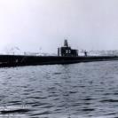 Photo: USS Greenling (SS 213), off the Electric Boat Company, Groton, Connecticut on 21 January 1942, her commissioning day.   National Archives photograph, 19-N-27650.