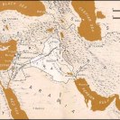 Photo: Middle East Map from A Short Guide to Iraq – War Department 1943.   NHHC Navy Library.