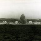 Photo: Anzio Operations, 1944.  Explosions near a U.S. Navy Minesweeper off Anzio, seen from USS Herbert C. Jones (DE 137).  Ship is probably USS Portent (AM 106), sunk by a mine on 22 January 1944.   National Archives photograph, 80-G-234599.