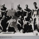 Photo: Lt. John F. Kennedy (far right) and his crew pose onboard PT 109 in 1943

Photo: 
MC2(AW/SW) Gina K. Morrissette
National Museum of the United States Navy