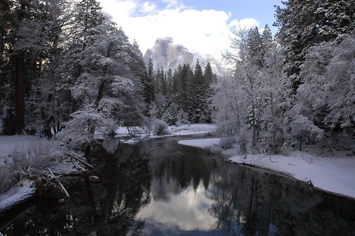 Yosemite National Park is just as beautiful in the winter as it is in warmer months.Photo: National Park Service