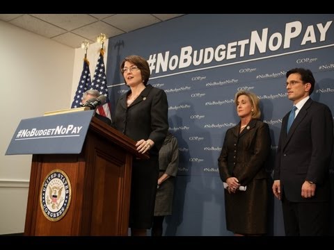 1/22/13 Republican Leadership Press Conference: No Budget, No Pay