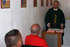 Brig. Gen. Patrick Dolan, a member of the Kentucky National Guard, conducts a Catholic mass for Soldiers in Djibouti, Africa.