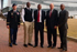 Army Maj. Clay Jackson, North Carolina National Guard legislative liaison officer and members of the Republic of Botswana 