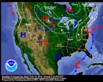 Archive of daily weather forecast maps - Jan 3, 2001 to Present