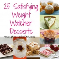 25 Satisfying Weight Watcher Desserts