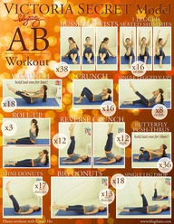 Victoria's Secret Model Blogilates Ab Workout! Be sure to check out blogilates on her youtube channel by the same name.
