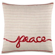 Sequin Peace Pillow.