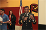 U.S. Army Corps of Engineers Commanding General Lt. Gen. Thomas P. Bostick, delivers last minute instructions to science, technology, engineering and mathematics, or STEM, students at Roosevelt High School in Los Angeles, Jan. 18, 2013. Bostick and Deputy Commanding General for Civil and Emergency Operations Maj. Gen. Michael J. Walsh, South Pacific Division Commander Brig. Gen. Michael C. Wehr and his district commanders, visited the school during Great Minds in STEM