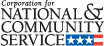 National and Community Service Logo