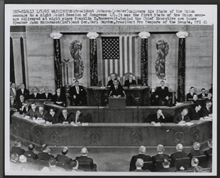 President Johnson’s 1965 State of the Union Address