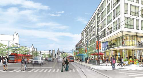 DOT Unlocks $25 Million for Detroit’s Woodward Ave. Streetcar Project “The M-1 Rail project will truly be a catalyst for bringing new jobs into downtown, Midtown, and the New Center area.” –Peter Rogoff