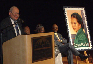 Unveiling of Rosa Parks Stamp
