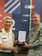 The Chief of Staff of the Japanese Self-Defense Forces visits the Combined Arms Center at Fort Leavenworth