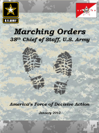 38th CSA Marching Orders