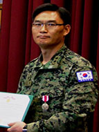 South Korean Officers Farewelled
