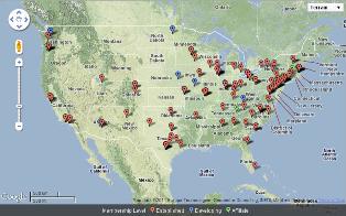 Picture of U.S. map: Link to PBRN Registry