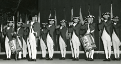 The United States Army Old Guard Fife and Drum Corps, circa 1960. The corps celebrated its 50th anniversary in 2010. (Photo courtesy of The U.S. Army Old Guard Fife and Drum Corps)