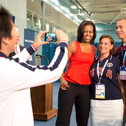 The First Lady at the 2012 Olympic Games In London