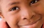 Close-up of African American Boy's Face