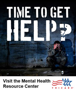 Click to go to Tricare's Mental Health Resources Center.