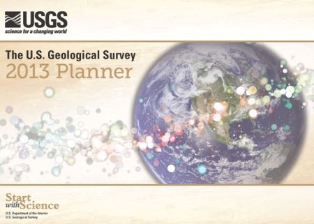 USGS 2013 Calendar front cover