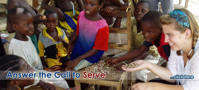 Answer the Call to Serve ...click here
