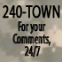 240-TOWN logo