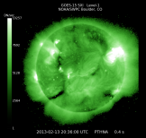 Latest GOES SXI  image, link to large image