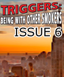 comic cover being with other smokers