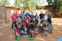 Embassy Niamey’s marine detachment and a team of volunteers visited first orphanage (US Embassy Niamey photo)