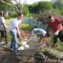 U.S. FOL Volunteers Clean Parke Tropikal Zoo (photo courtesy USFOL)