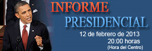 Informe Presidencial 2013 del Presidente Barak Obama