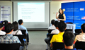 Ms. Wedral gave a talk on “Language and Gender” at the American Center.