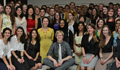 U.S. Ambassador Paul Jones together with the 2013 Fulbright English Teaching Assistants. (U.S. Embassy photo)