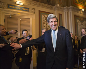 John Kerry au Sénat (AP Images)