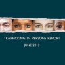 Muka depan Laporan Pemerdagangan Manusia 2012