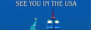 See you in the USA Logo