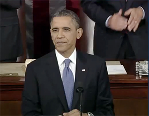 Претседателот Обама на своето годишно обраќање за 2013 година пред Конгресот и граѓаните на САД. (12 февруари 2013) 