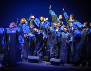 Howard Gospel Choir performs in Podgorica (photo: Dusko Miljanic)