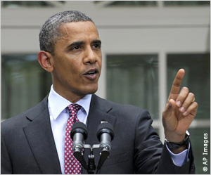President Obama speaks at a Nevada school (AP images)